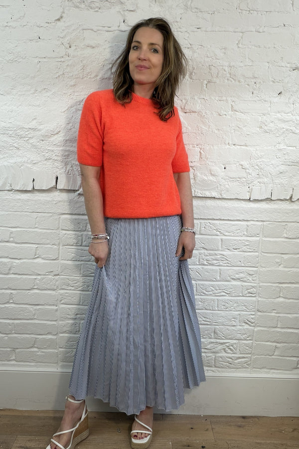 Hathaway Striped Maxi Skirt