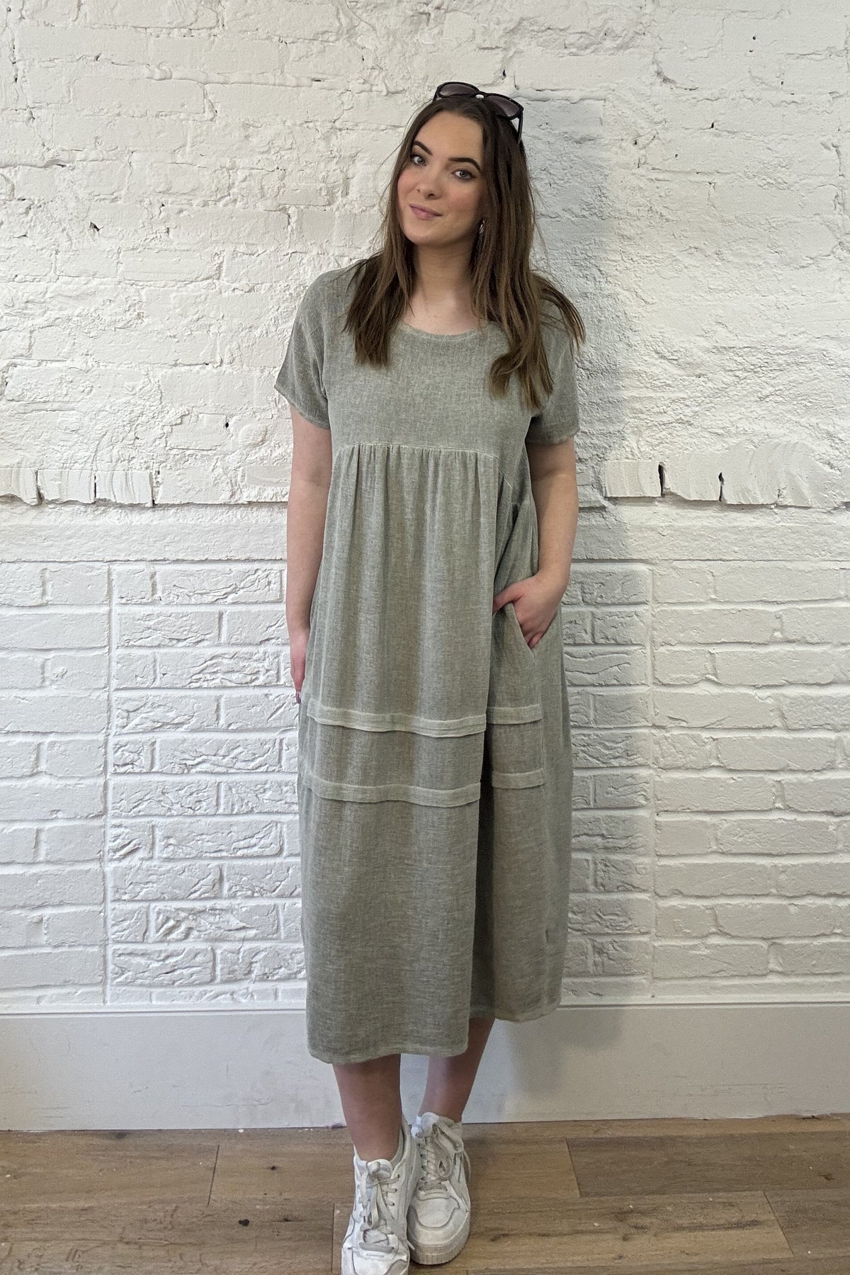Cotton & Linen Mix Dress