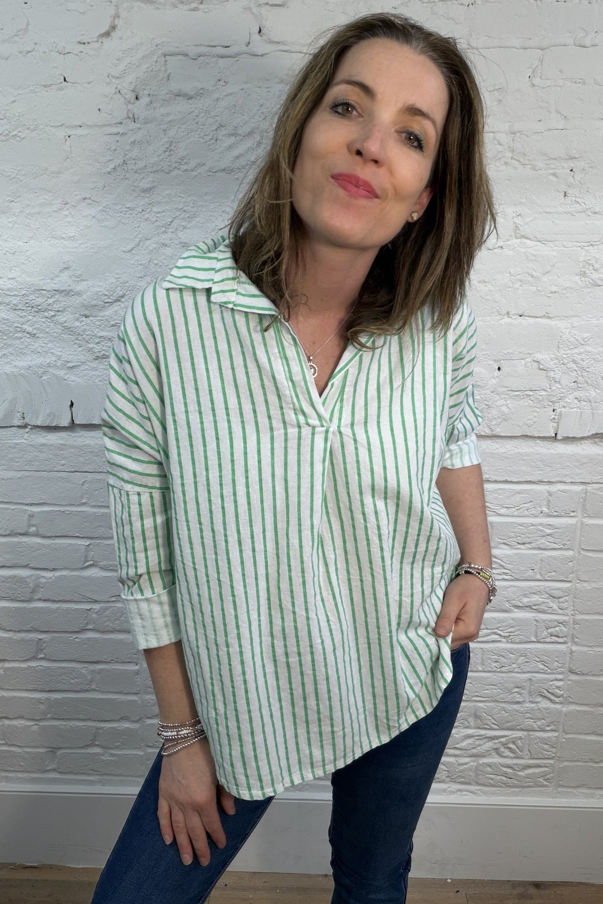 The Quinn Stripe Shirt