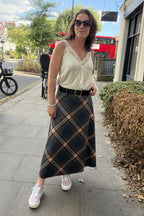 The Concetta Belted Skirt