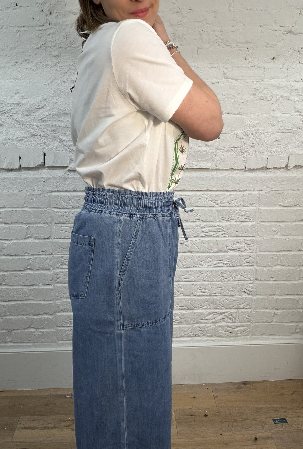 The Odette Wide-Leg Trousers