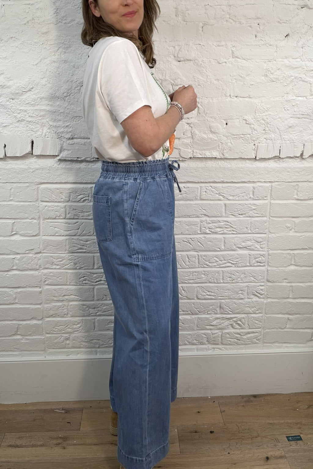 The Odette Wide-Leg Trousers