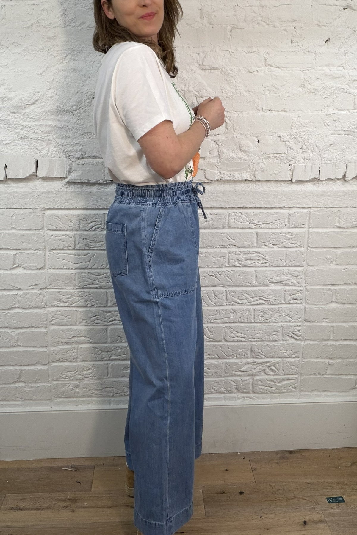 The Odette Wide-Leg Trousers