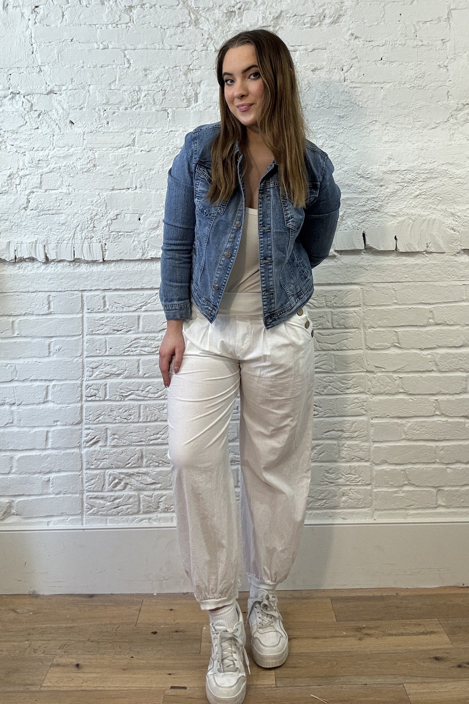 Cotton, Button Pocket Hareem