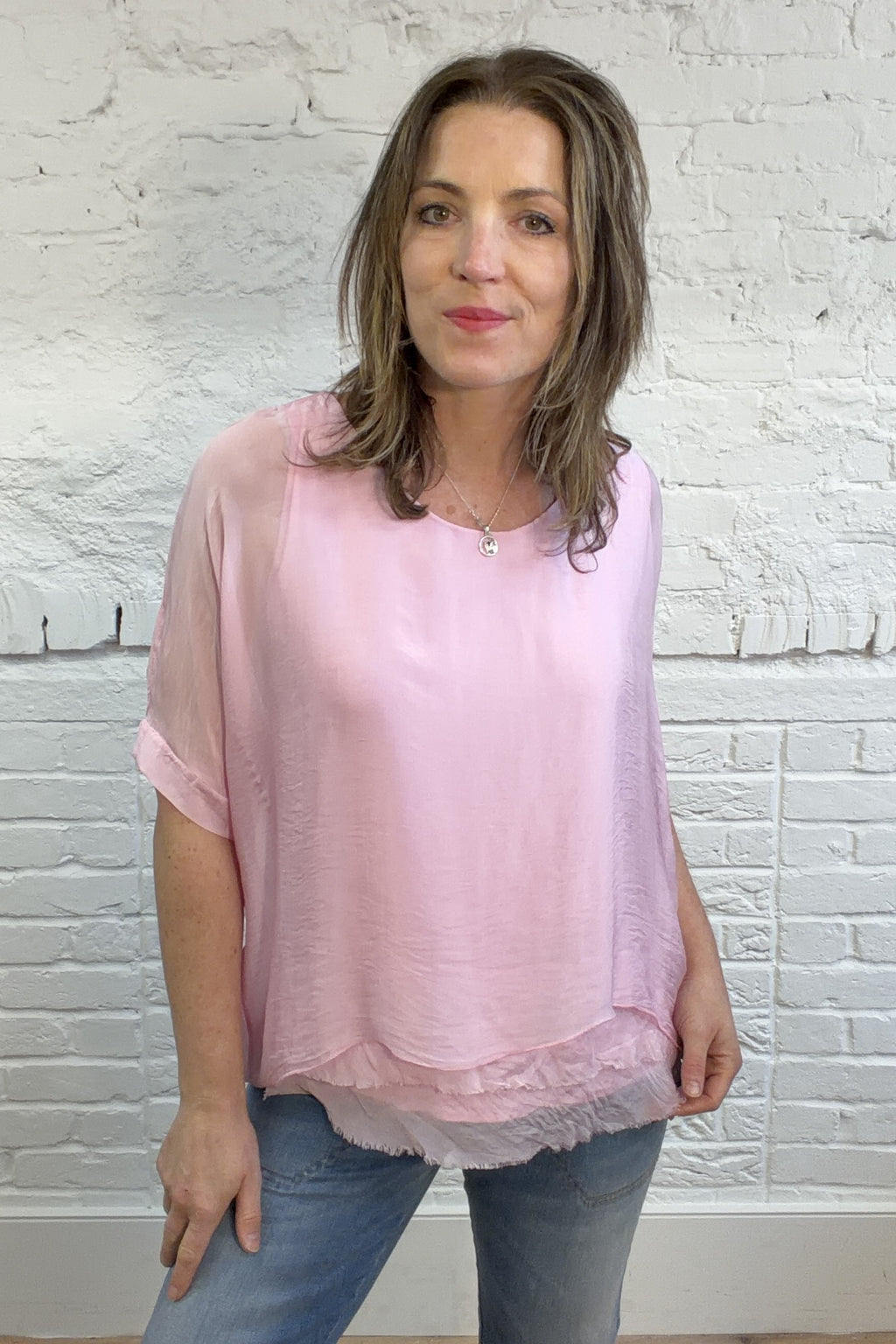 Silk Double Layer Top (OS 10-16)