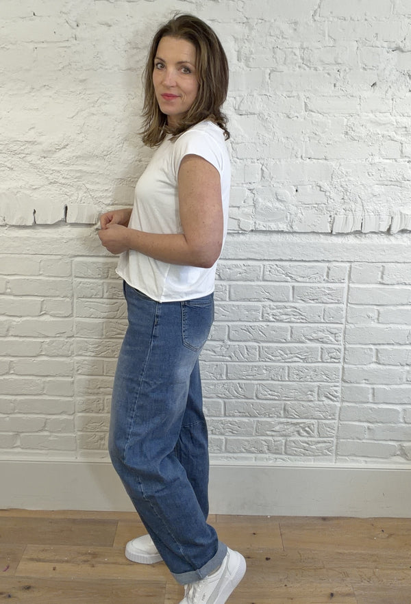 The Nina Barrel Leg Jeans