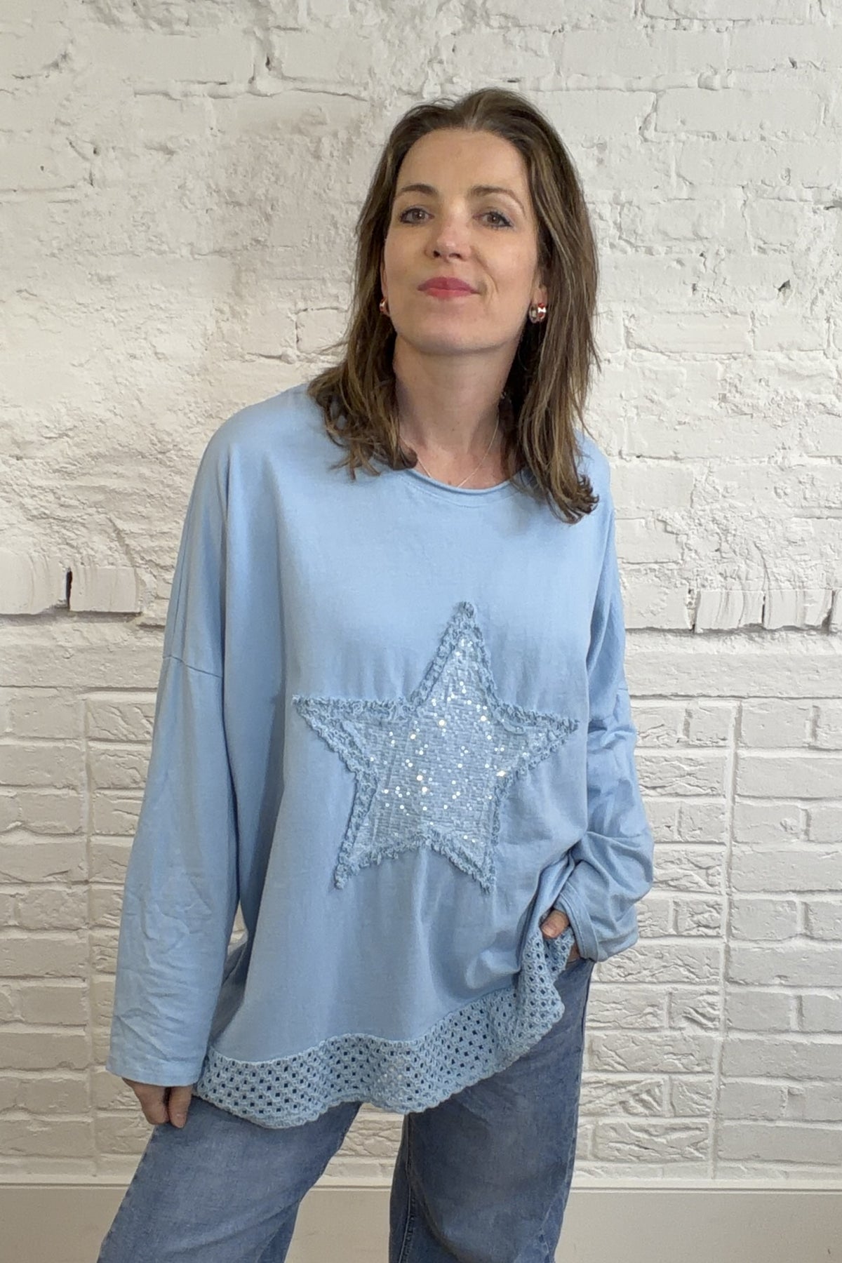 Evie Relaxed Star Top