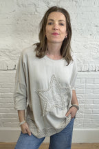 Evie Relaxed Star Top