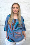 Floral Italian Cotton Top