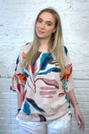 Floral Italian Cotton Top
