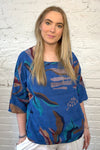 Floral Italian Cotton Top