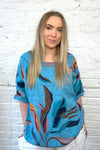 Floral Italian Cotton Top