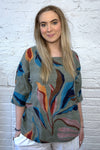 Floral Italian Cotton Top