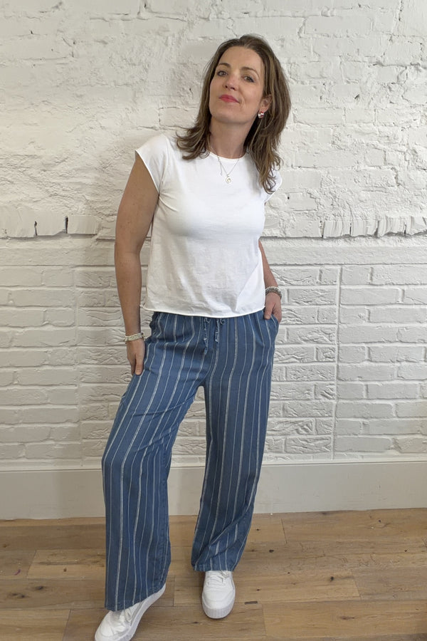 The Miriam Stripe Trousers
