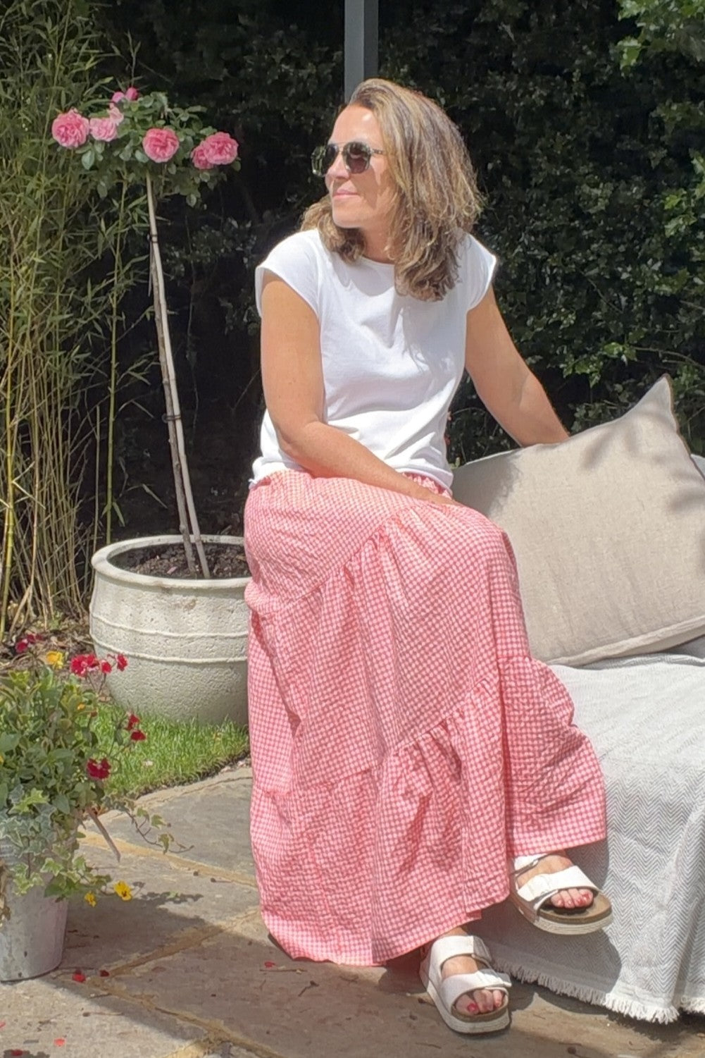 Annie Tiered Maxi Skirt