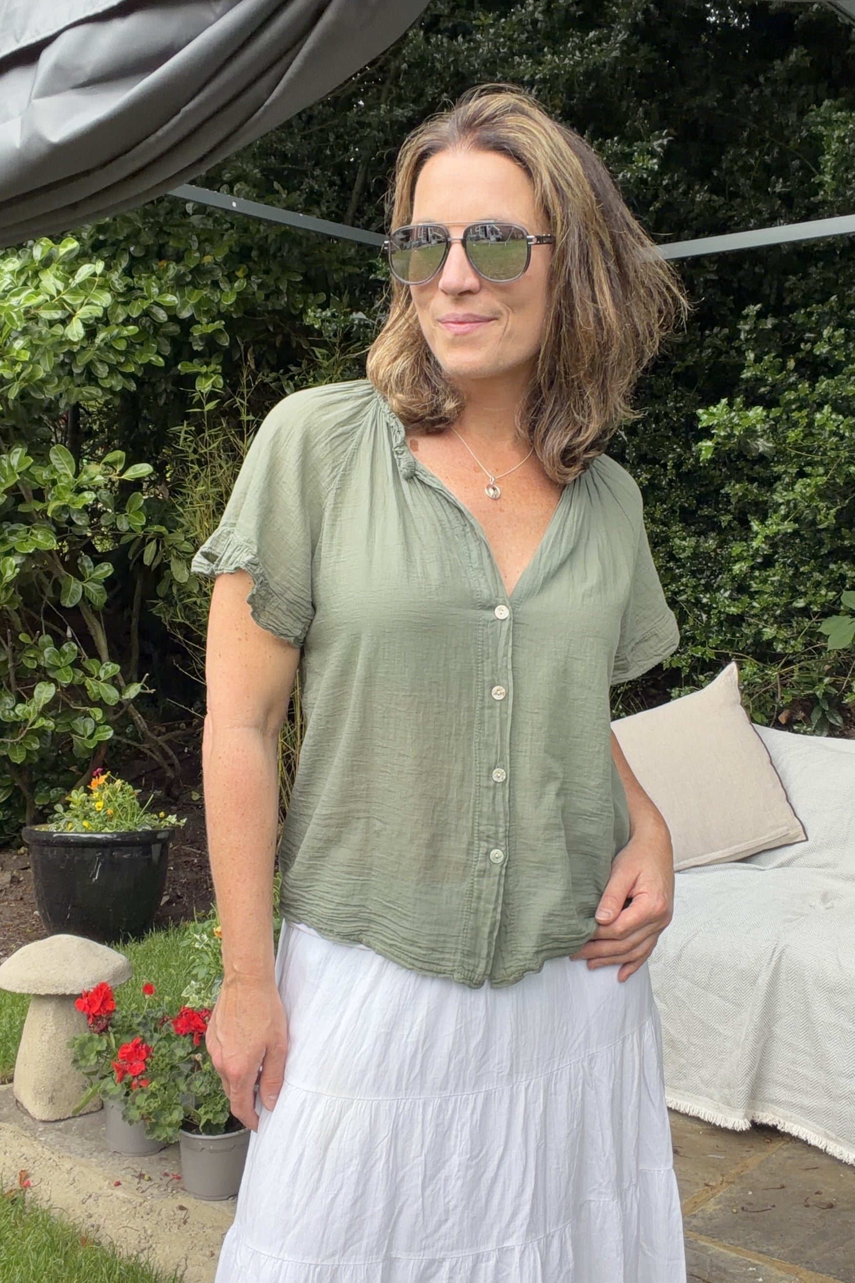 The Liane Frill Edge Top