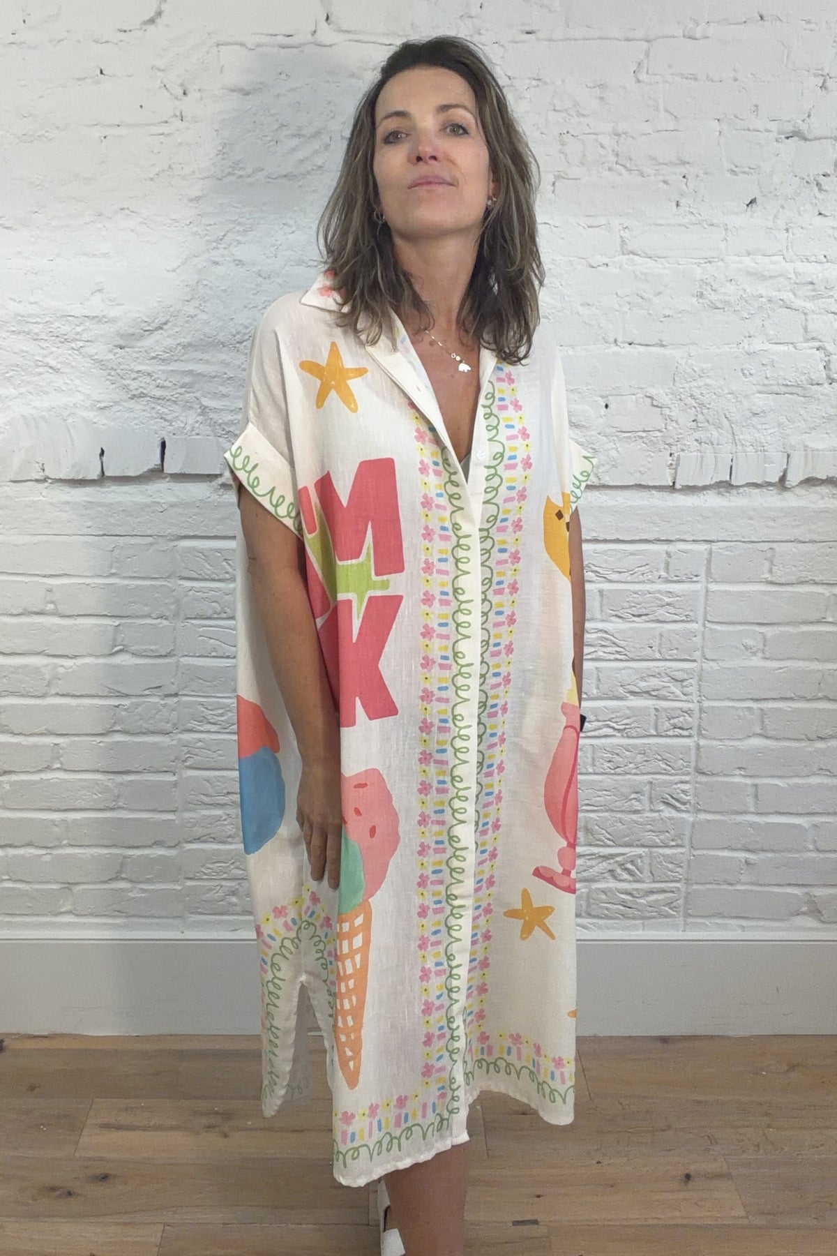 The Ondina Shirt Dress