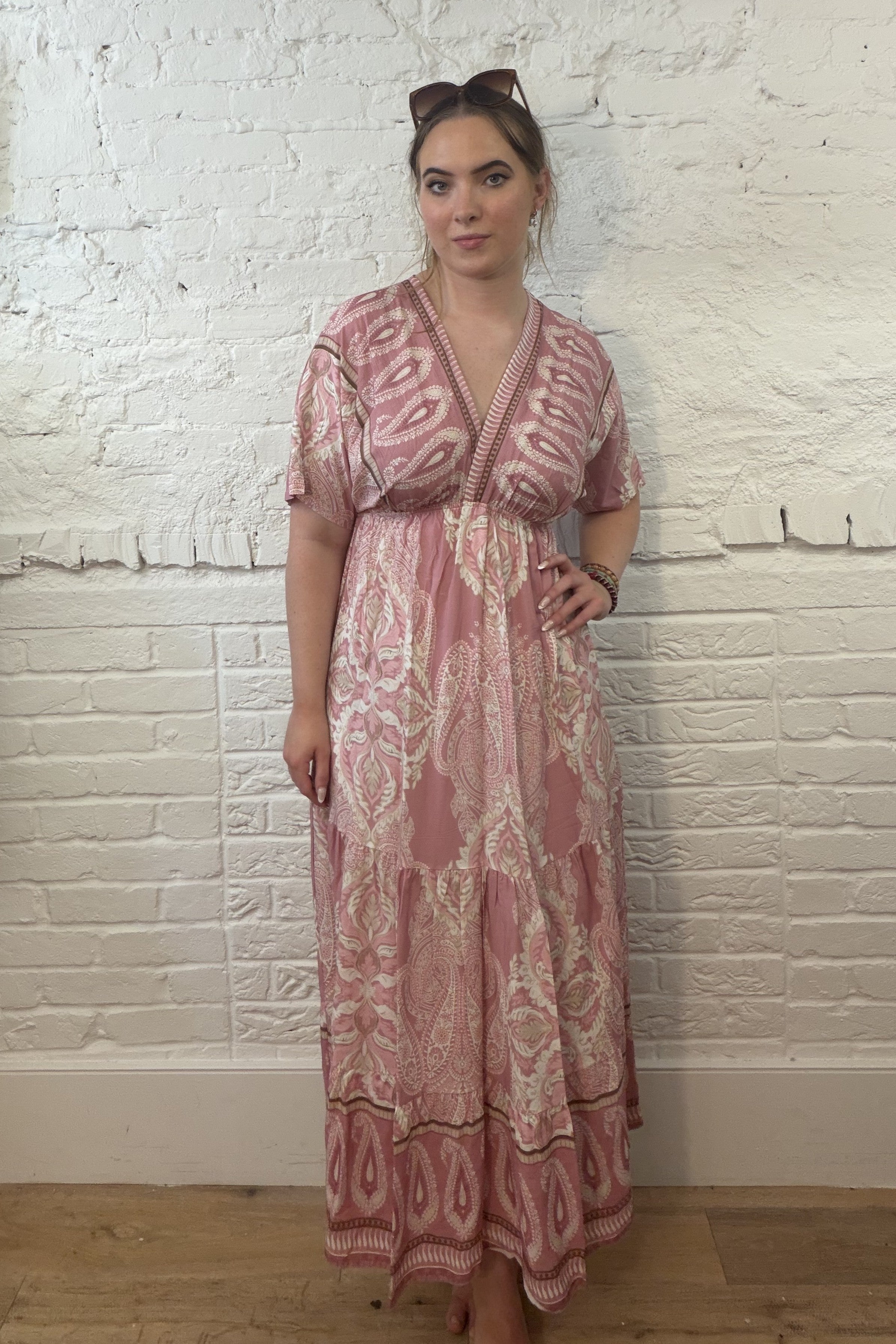 Juno Tiered Maxi Dress