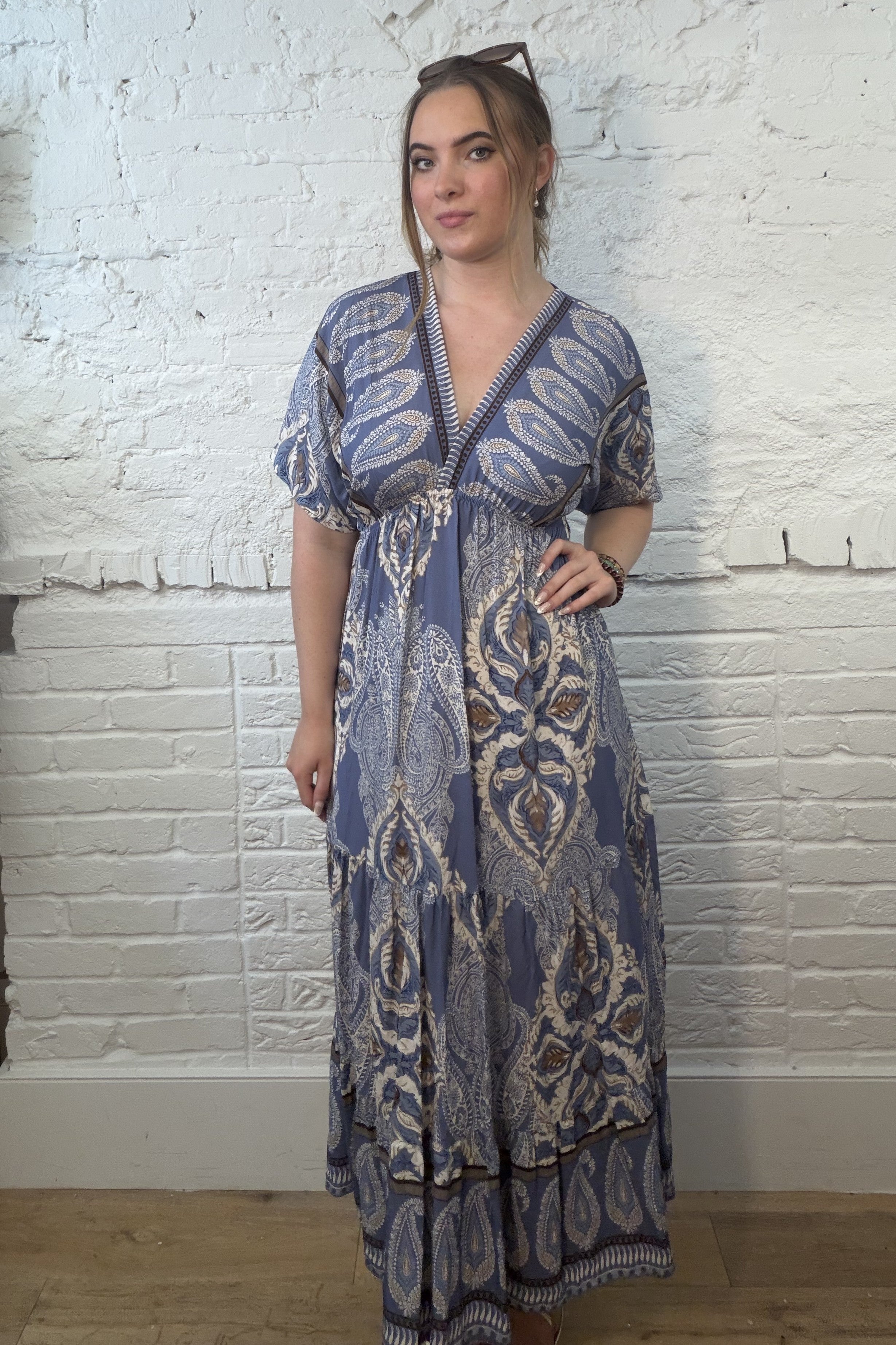 Juno Tiered Maxi Dress