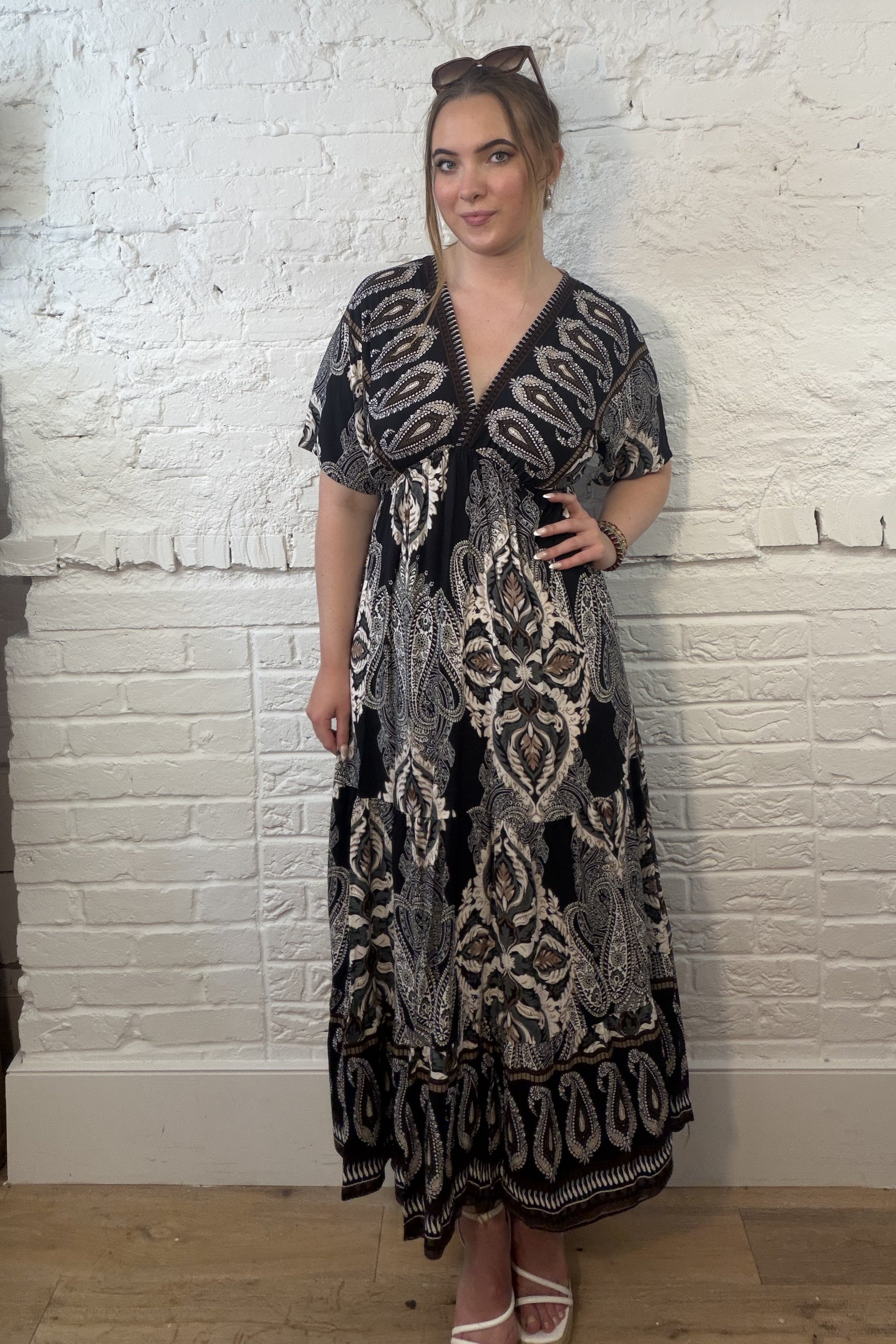 Juno Tiered Maxi Dress