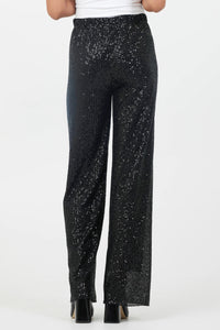 Suzy D Sequin Palazzo Pants