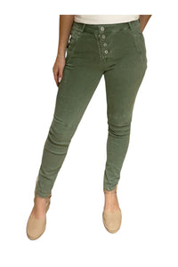 Sasa Four Button Biker Jeans