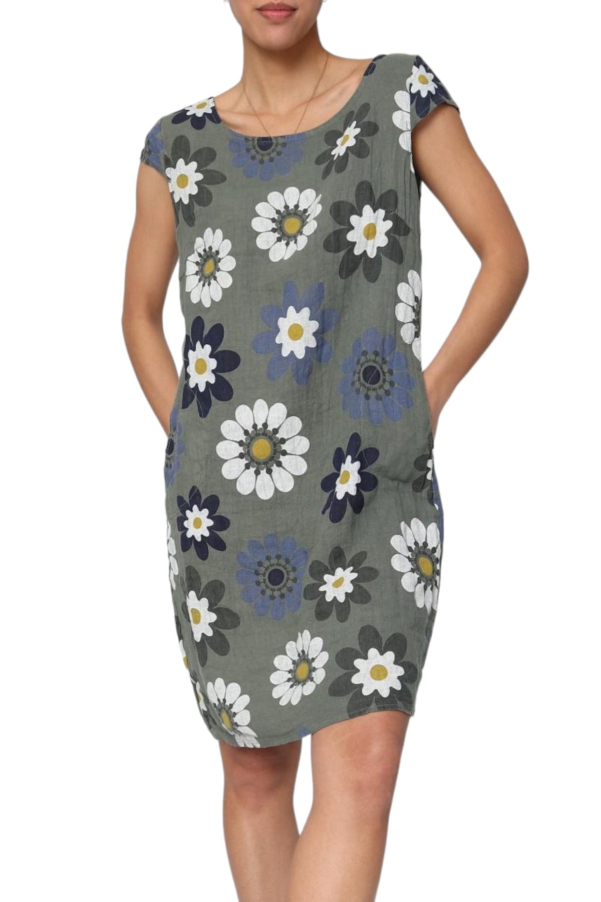 Daisy Print Dress