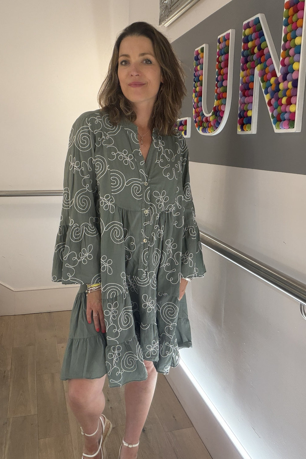 The Solea Embroidered Dress