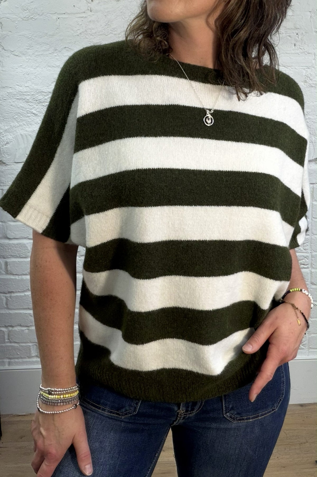 The Orsa Striped Knit
