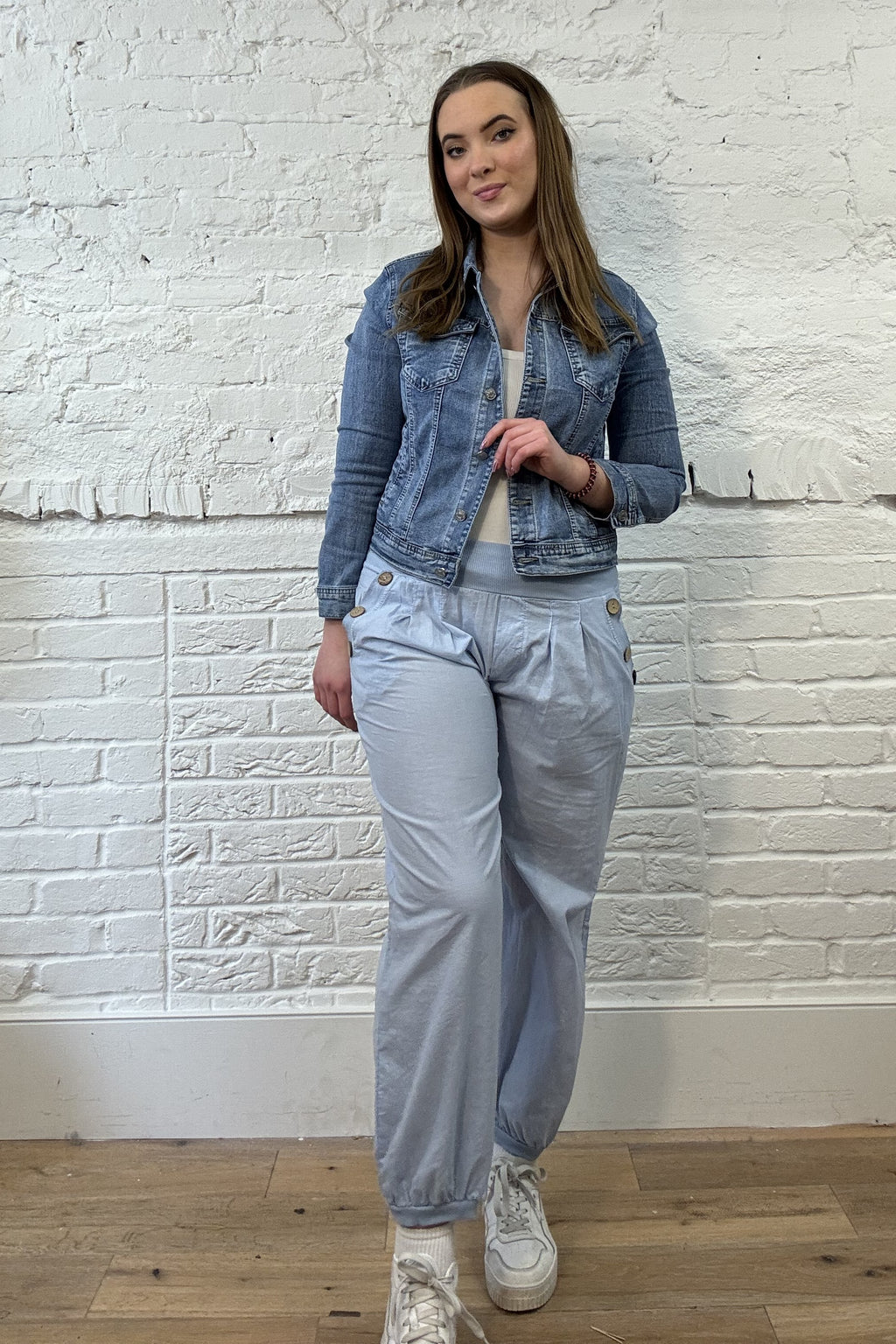 Cotton, Button Pocket Hareem