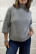The Natalia Waffle Jumper