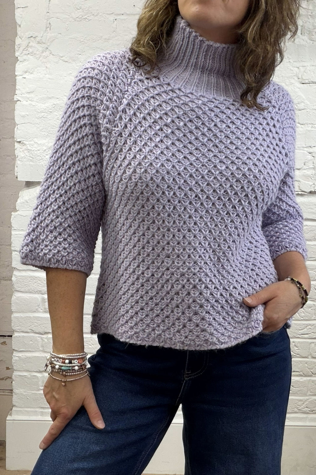 The Natalia Waffle Jumper