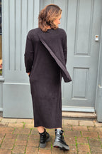 Maddalena Overlay Panel Knit Dress