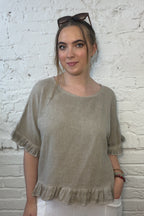 The Bryony Frill Top