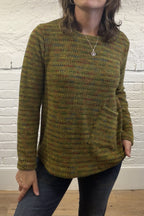Fleck Top With Pocket