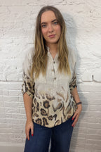 Nala Roll-Sleeve Top