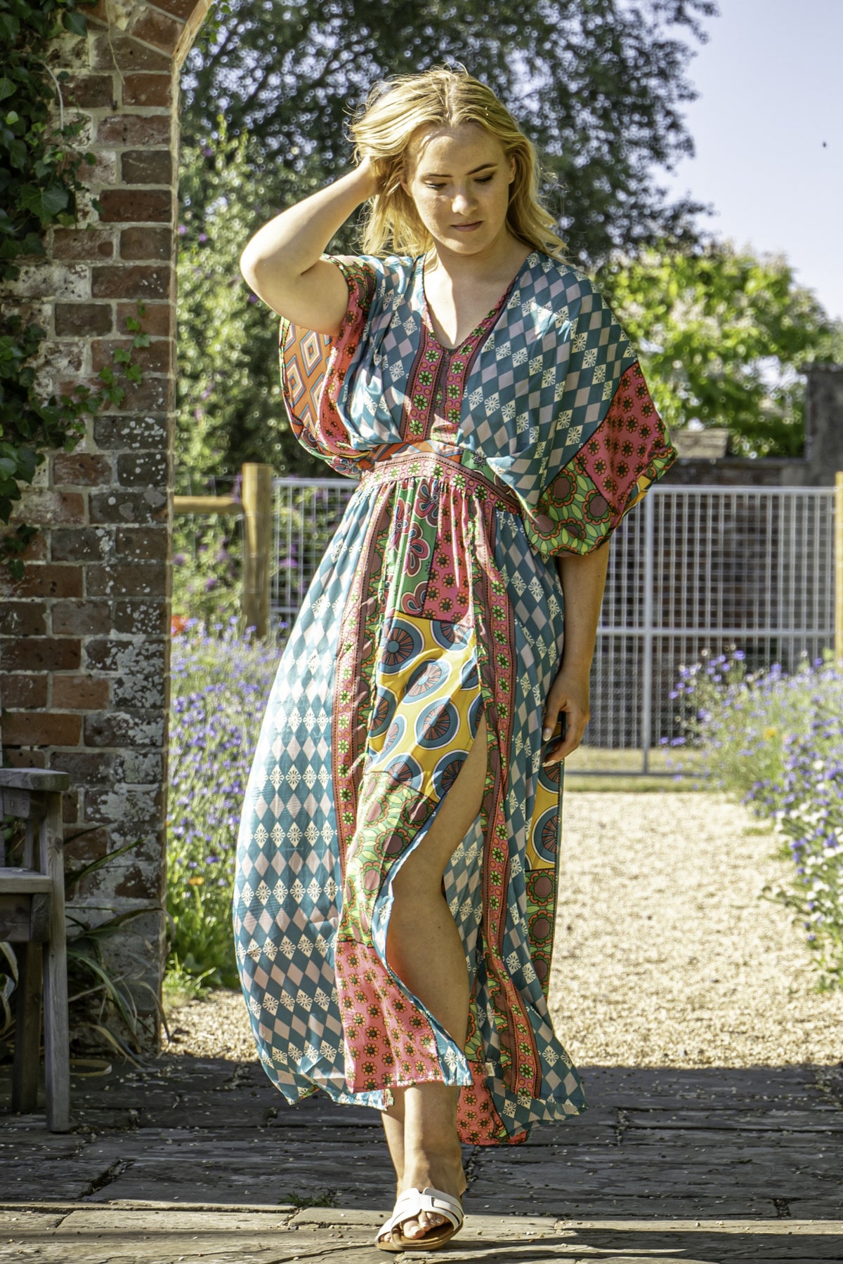 Boho Prism Maxi Dress