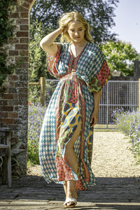 Boho Prism Maxi Dress