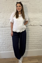 Pantalones harén clásicos (10-20)