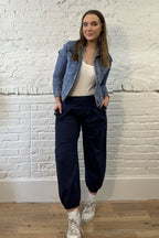 Cotton, Button Pocket Hareem