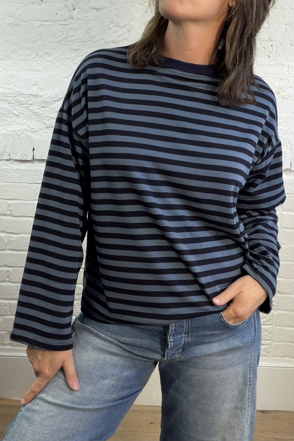 The Octavia Stripe Top
