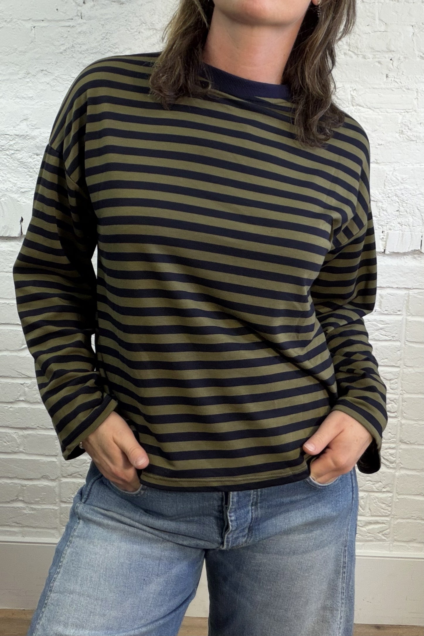 The Octavia Stripe Top