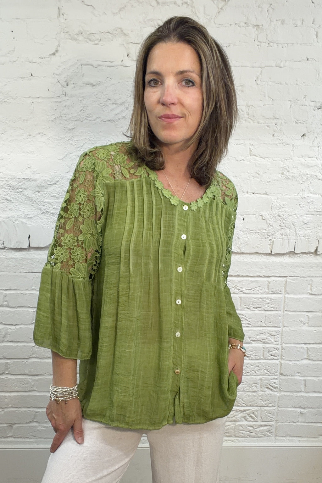 The Mireille Blouse