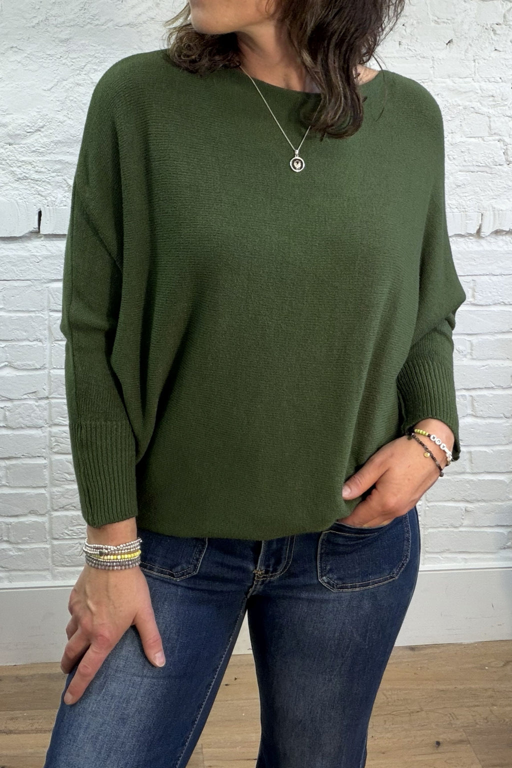 The Papina Pearl Back Jumper