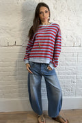 The Livia Barrel Leg Jean