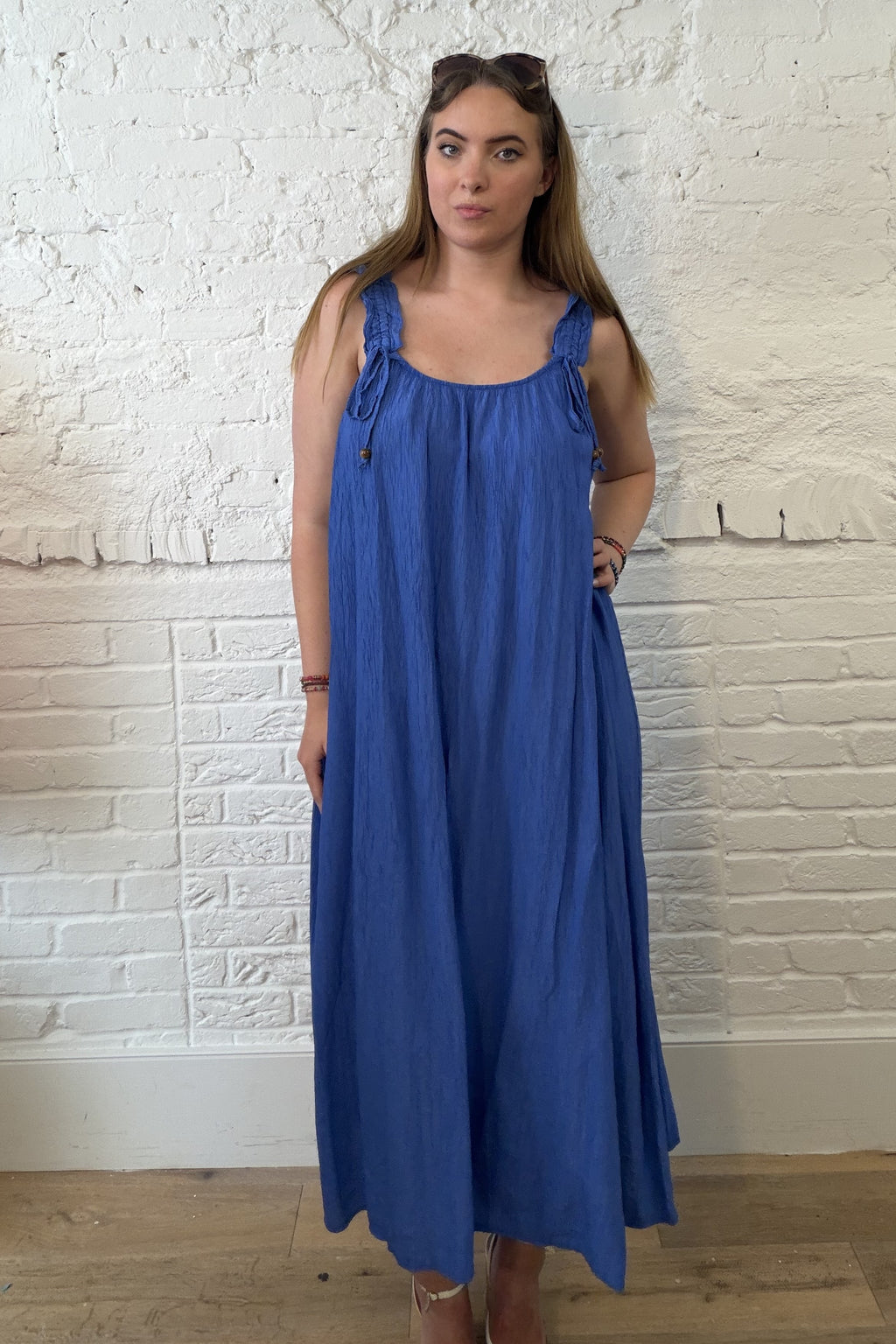 Rania Crinkle Sun Dress