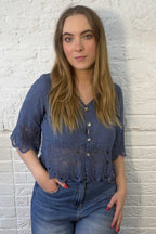 Jessie Lace Detail Top