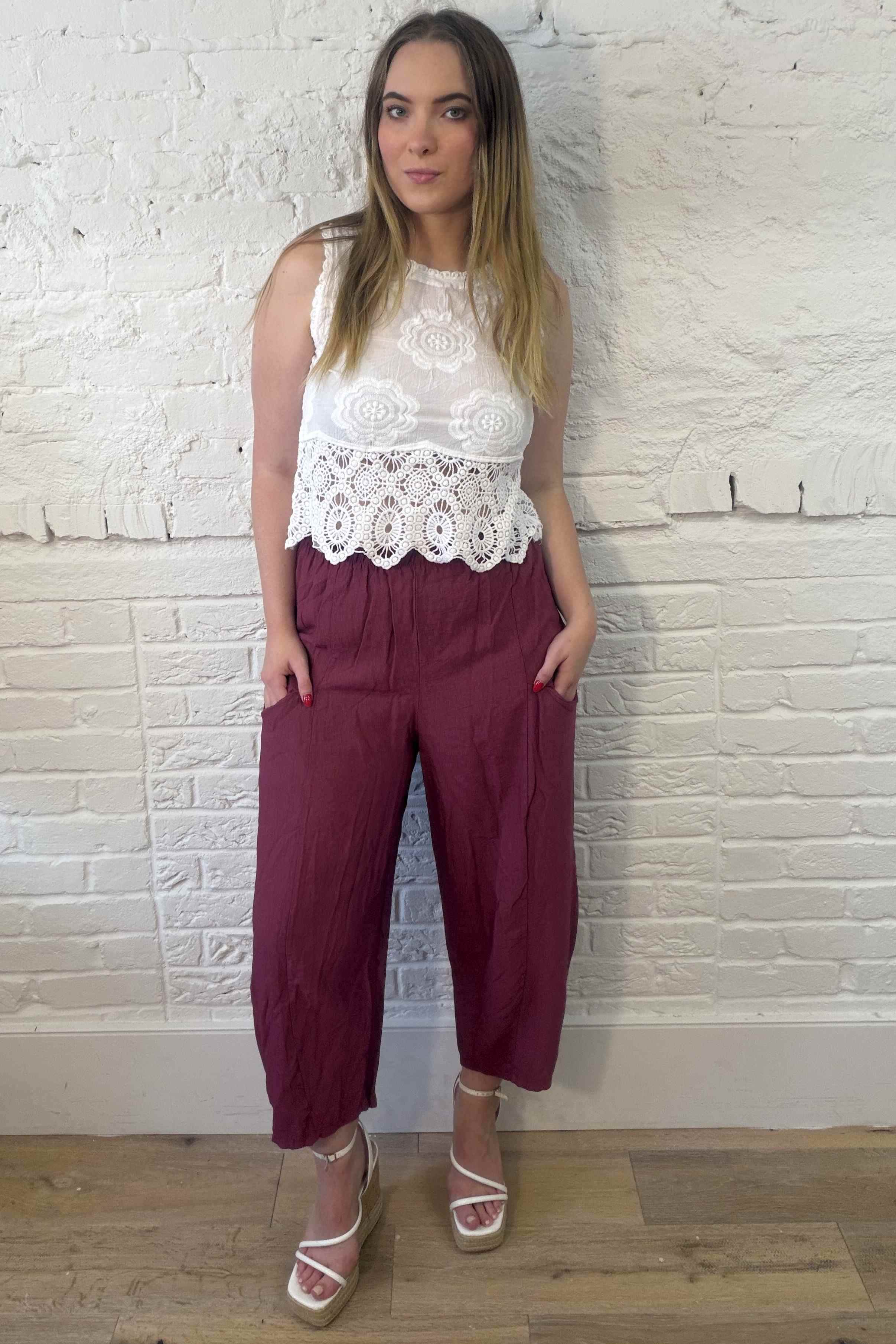 The Lauren Balloon Leg Trouser