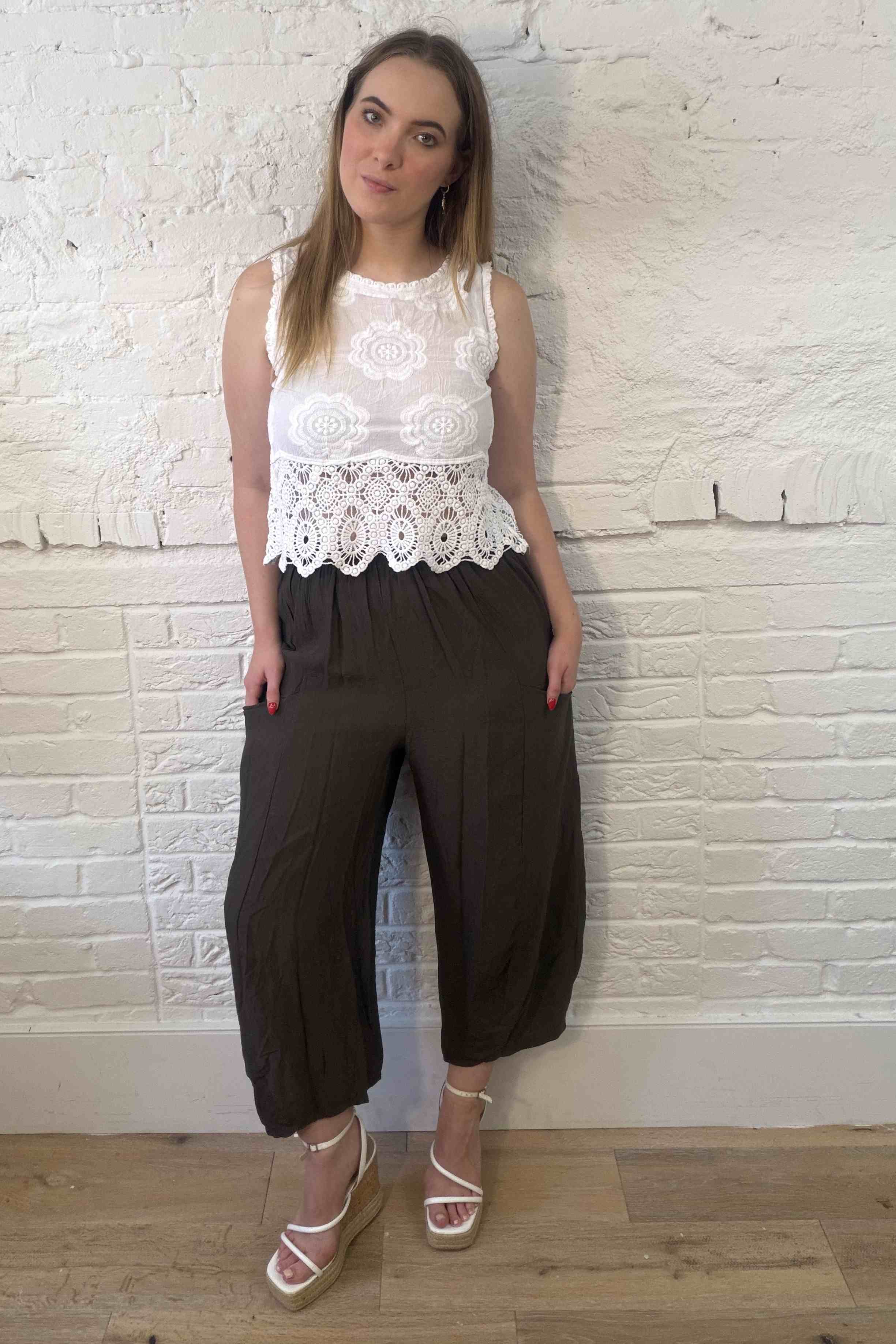 The Lauren Balloon Leg Trouser