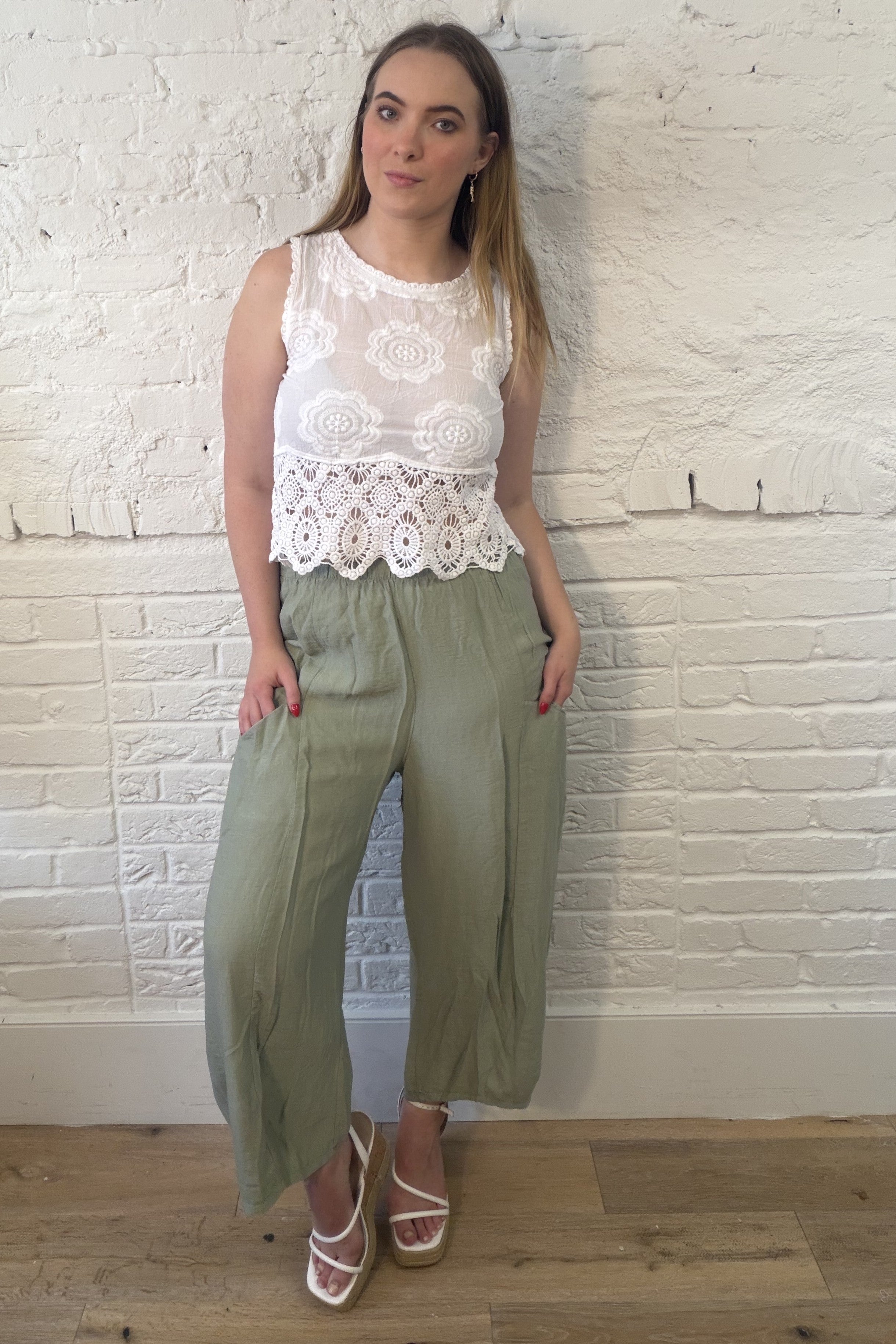 The Lauren Balloon Leg Trouser